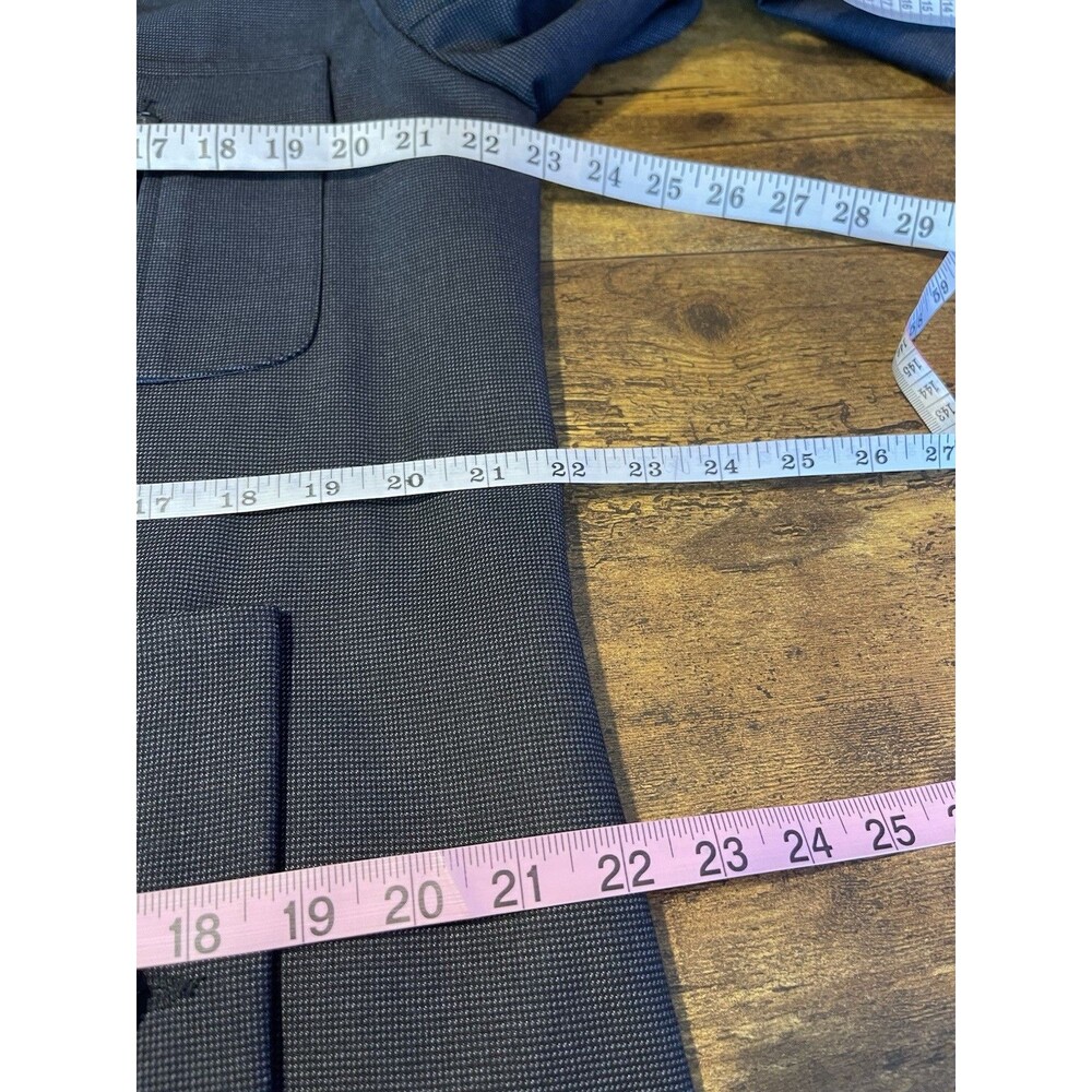 Vintage Carmel Zhao Mens Medium Dark Charcoal Grey Jacket Coat Gorpcore Military - Picture 6 of 13